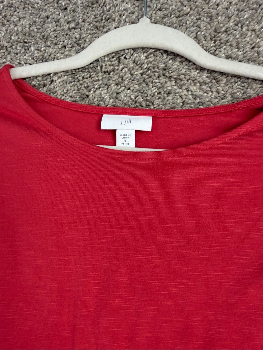 J Jill Coral Maxi Dress, Exc. Cond.- pleats and side pockets that lie flat, Sp - Picture 2 of 8